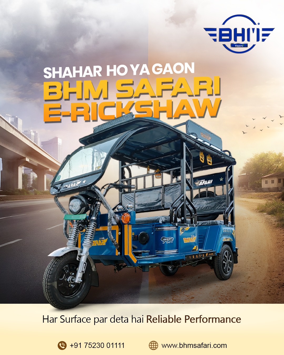 Battery Operated Rickshaw Manufacturers