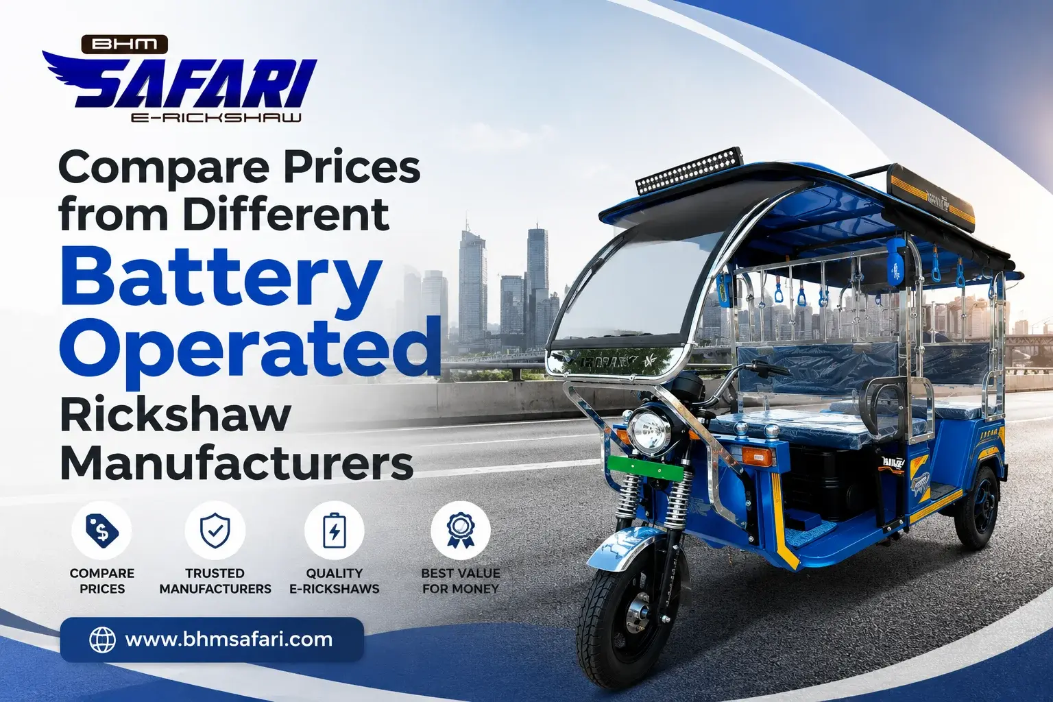 Battery Operated Rickshaw Manufacturers